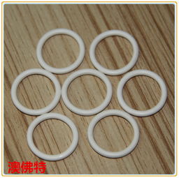 白色氟膠密封圈深圳加工廠家